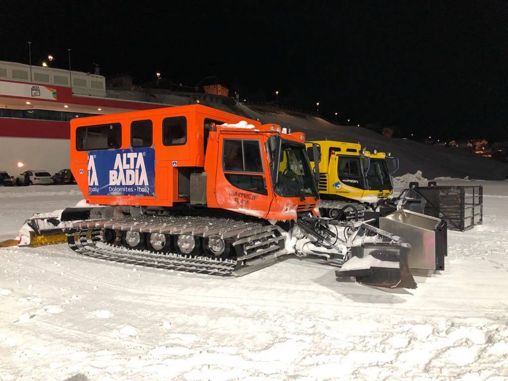 Cabina 4cats23 Alta Badia per il trasporto passeggeri su neve